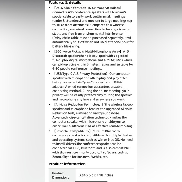 COPY - Nuroum usb/bluetooth speaker - Picture 10 of 11